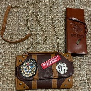 Harry Potter purse with pen/makeup brush holder ⚡️